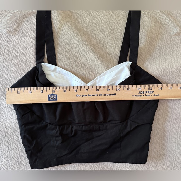 Trashy Diva Lena blouse Black poplin size 4 - Picture 4 of 7